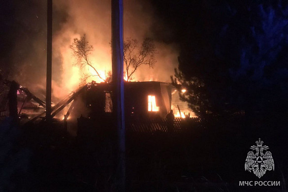 В Заволжском районе на пожаре погиб 71-летний мужчина